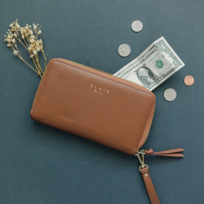 The Mom Wallet I Genuine Leather