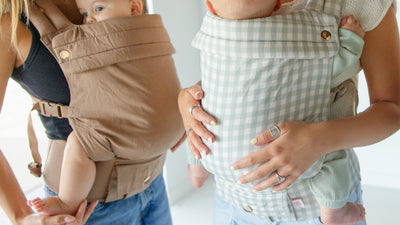 Monroe x Coco Gingham - Cotton Premium Baby Carrier (7-35 lbs)