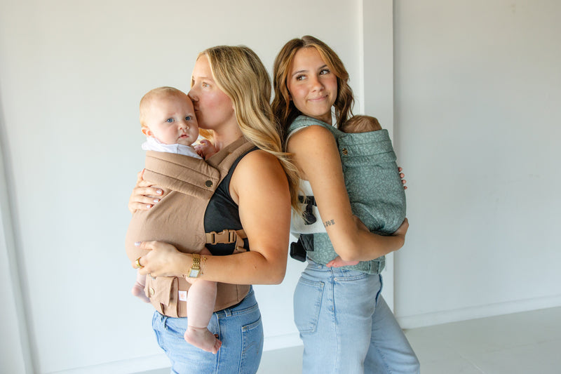 Monroe x Coco Desert - Cotton Linen Premium Baby Carrier (7-35 lbs)