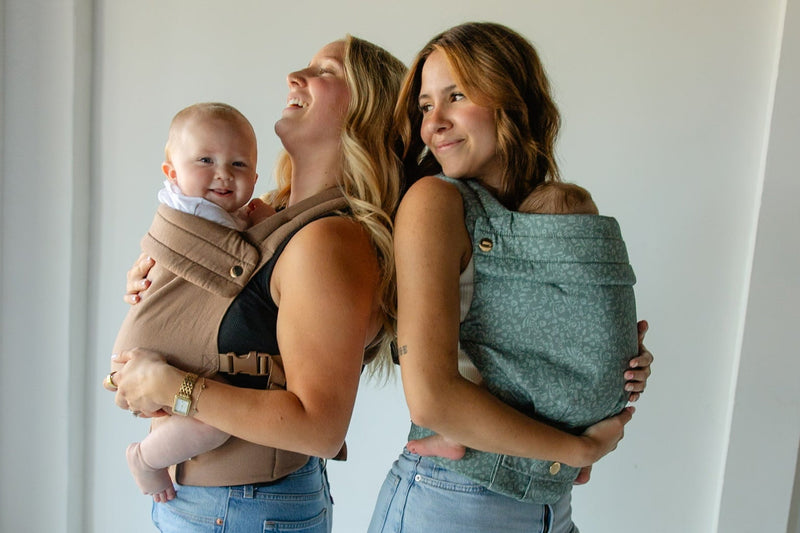 Monroe x Coco Bloom – Neutral Cotton Premium Baby Carrier (7–35 lbs)