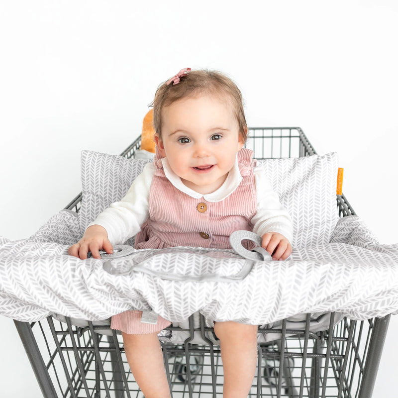 Baby Shopping Cart Cover - Little Arrows Design - Little BaeBae