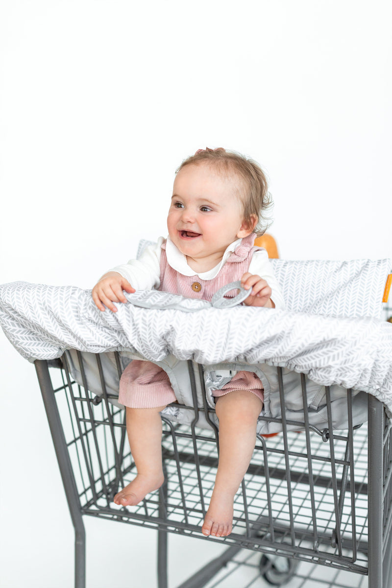 Baby Shopping Cart Cover - Little Arrows Design - Little BaeBae