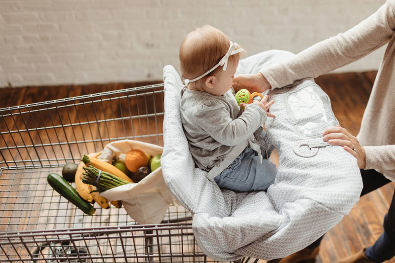 Baby Shopping Cart Cover - Little Arrows Design - Little BaeBae