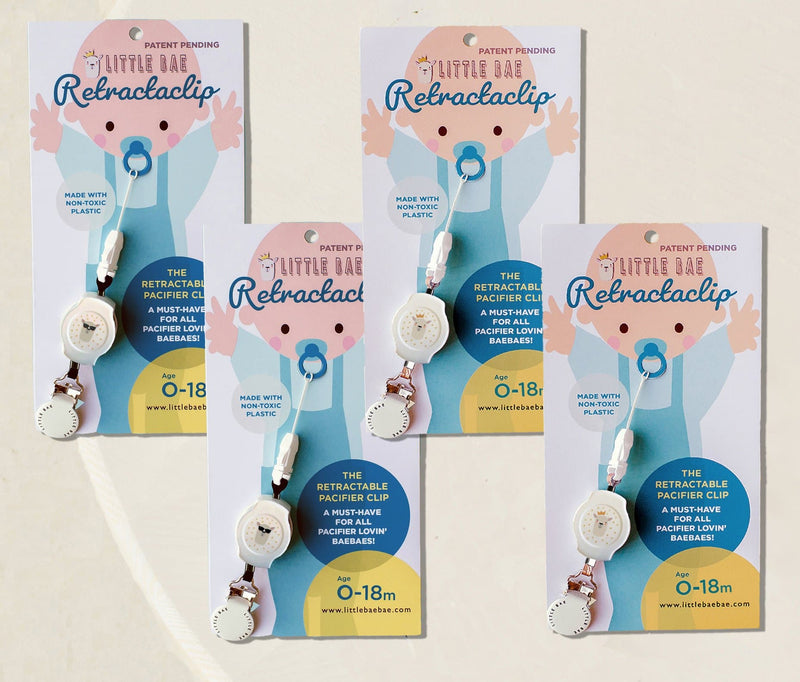 New! COMBO DEAL: RetractaClip 4-Pack - Little BaeBae