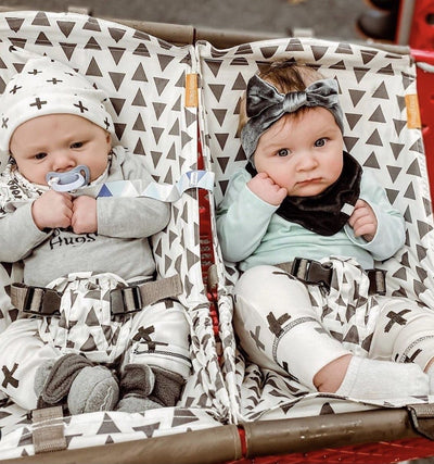 Baby Shopping Cart Hammock - Tropical Days - Little BaeBae