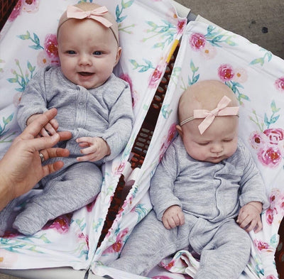 Baby Shopping Cart Hammock - Full Bloom - Little BaeBae