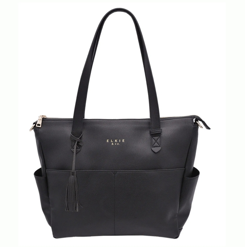 The Aberdeen - Ebony (Ultimate Mom Bag) - Little BaeBae