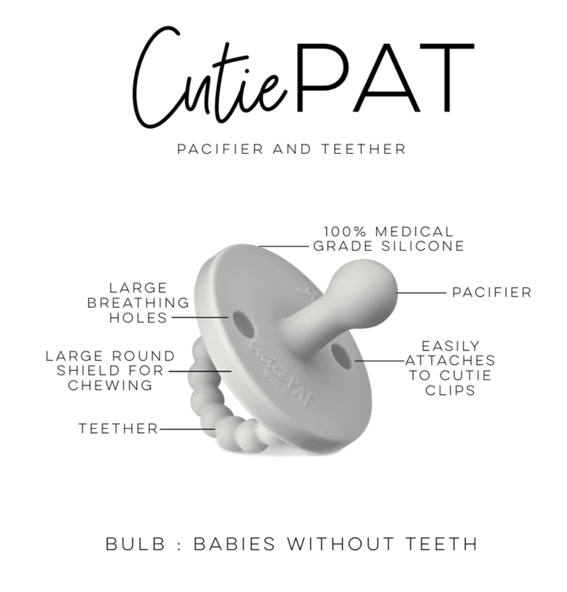 CutiePAT Pacifier And Teether Starter Kit - Little BaeBae