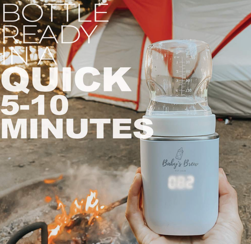 Portable Bottle Warmer Pro & Formula Dispenser Set - Little BaeBae