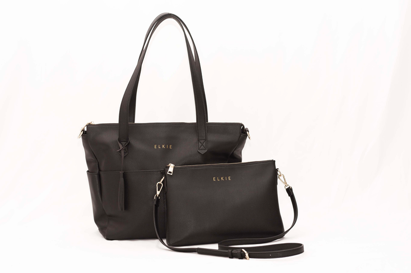 The Aberdeen - Ebony (Ultimate Mom Bag) - Little BaeBae