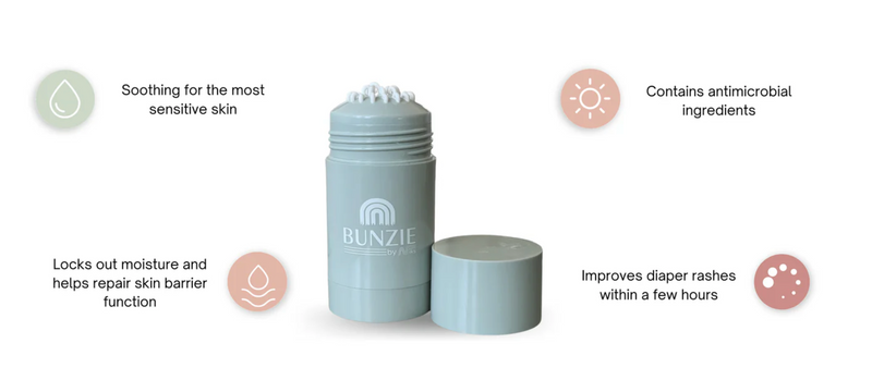 BUNZIE Diaper Rash Cream and Applicator