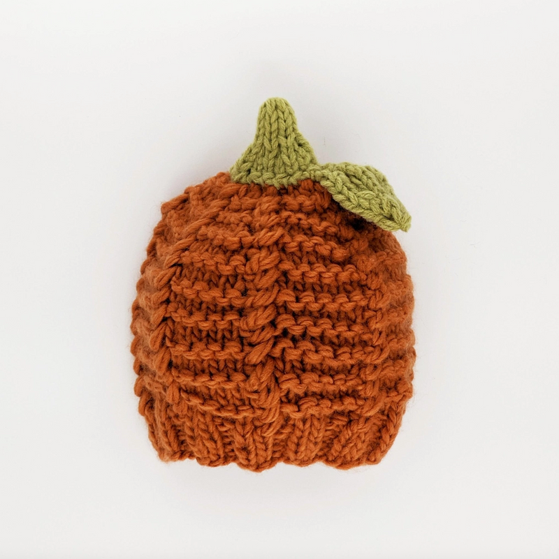 Great Pumpkin Hand Knit Beanie