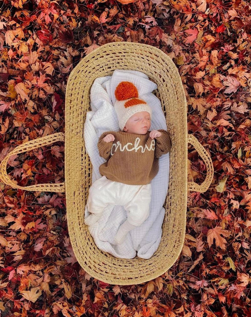 Pumpkin Hand Knit Beanie