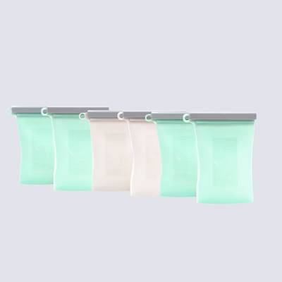 Junobie Reusable Silicone Breastmilk Storage Bags - Starter Kit - Little BaeBae